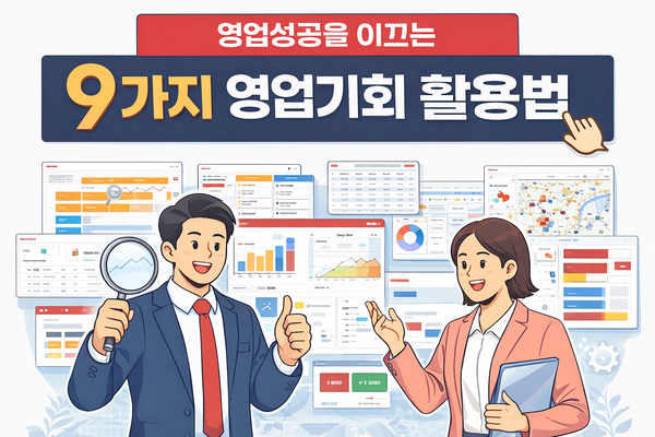 영업성공을 이끄는 9가지 영업기회 뷰 활용법